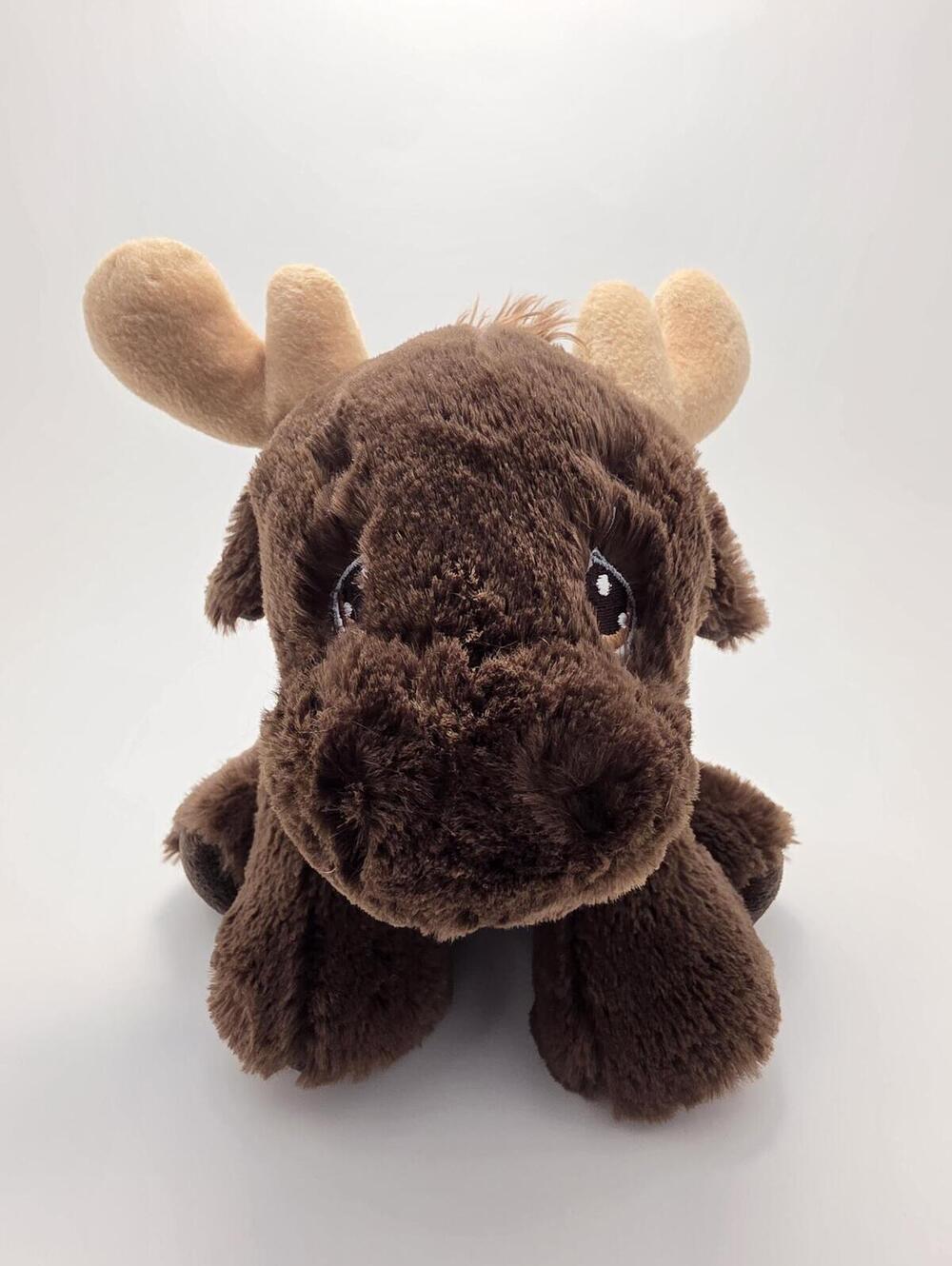 Precious Moments Tender Tails Moose Plush, Vintage Collectible (9 inch)
